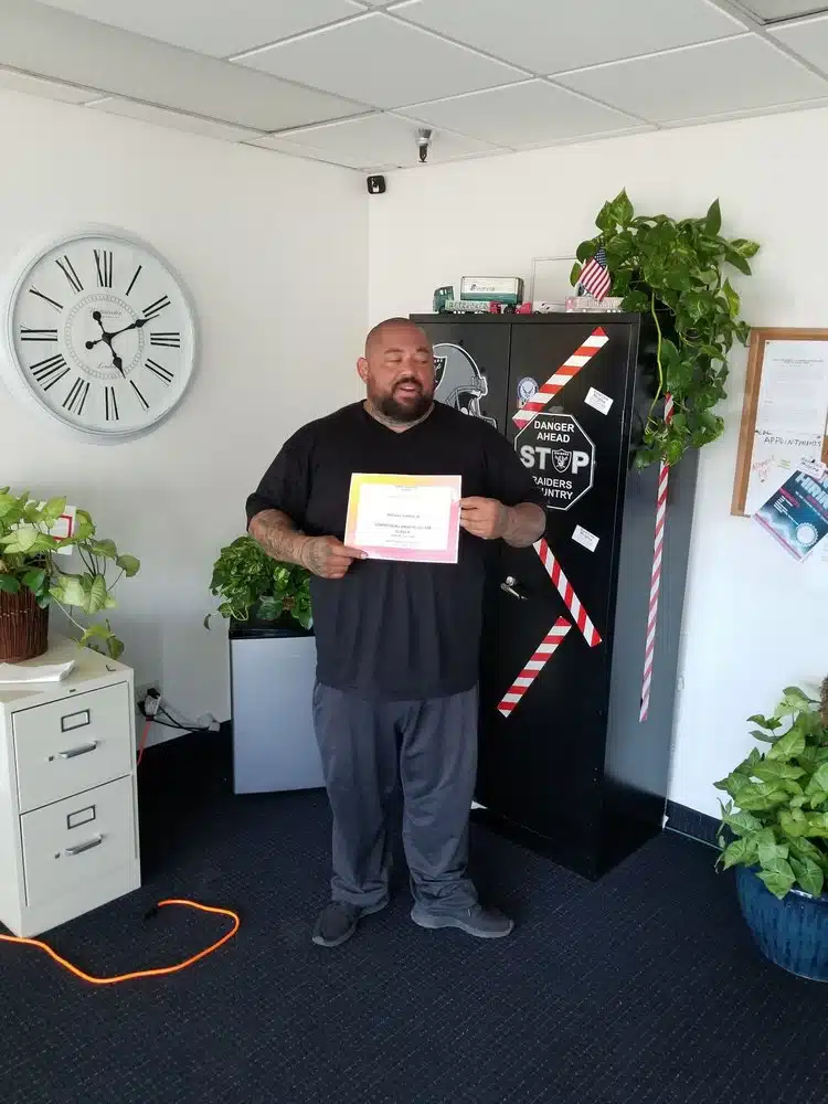CDL School graduate