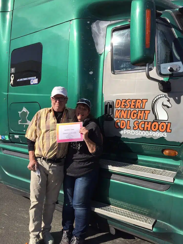 CDL School graduate
