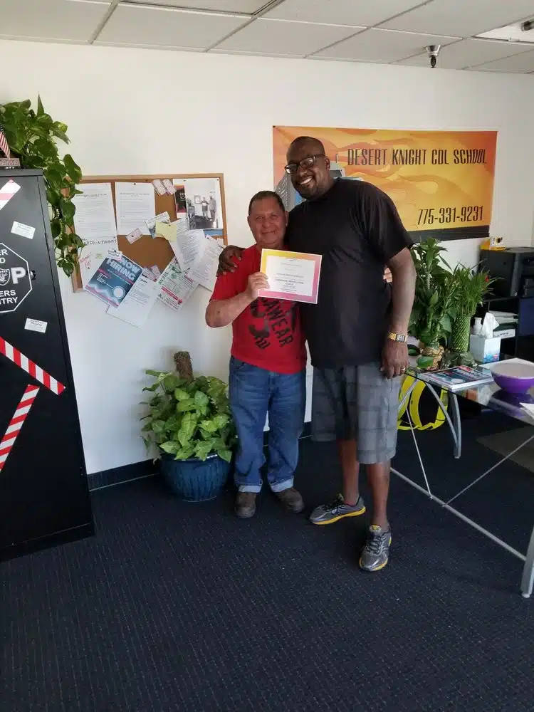 CDL School graduate
