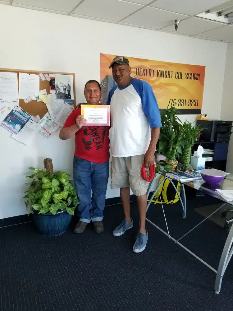 CDL School graduate