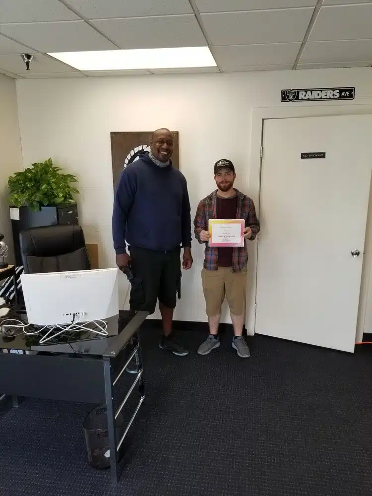 CDL School graduate