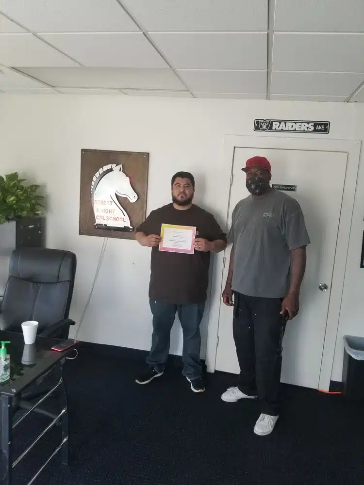 CDL School graduate