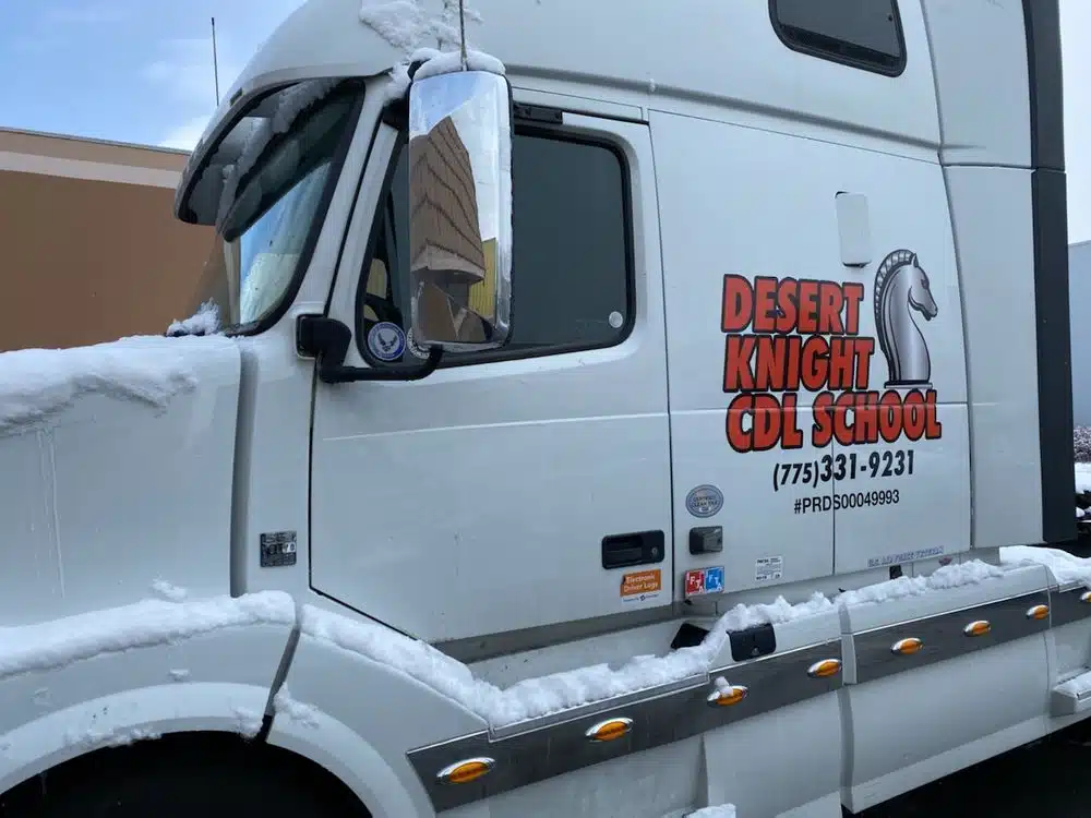White Desert Knight Truck