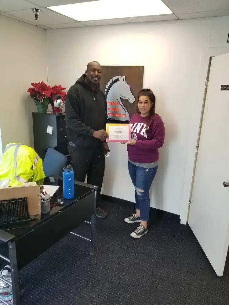 CDL School Graduate