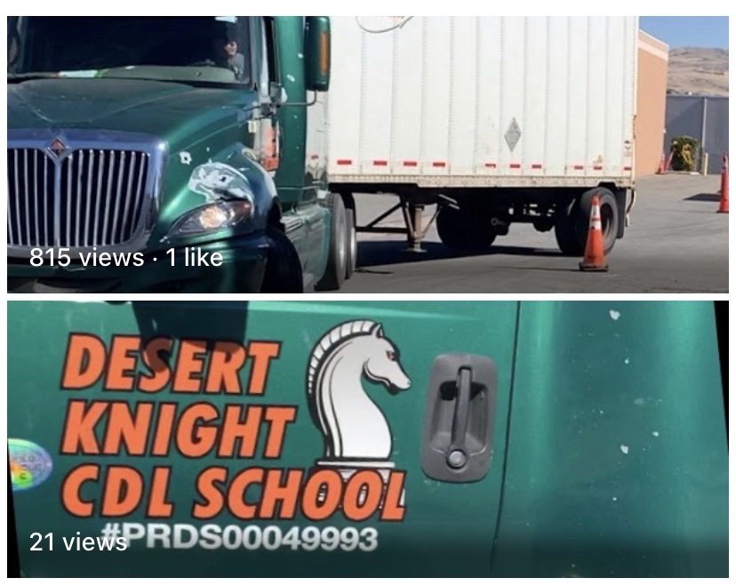 Green Desert Knight Truck