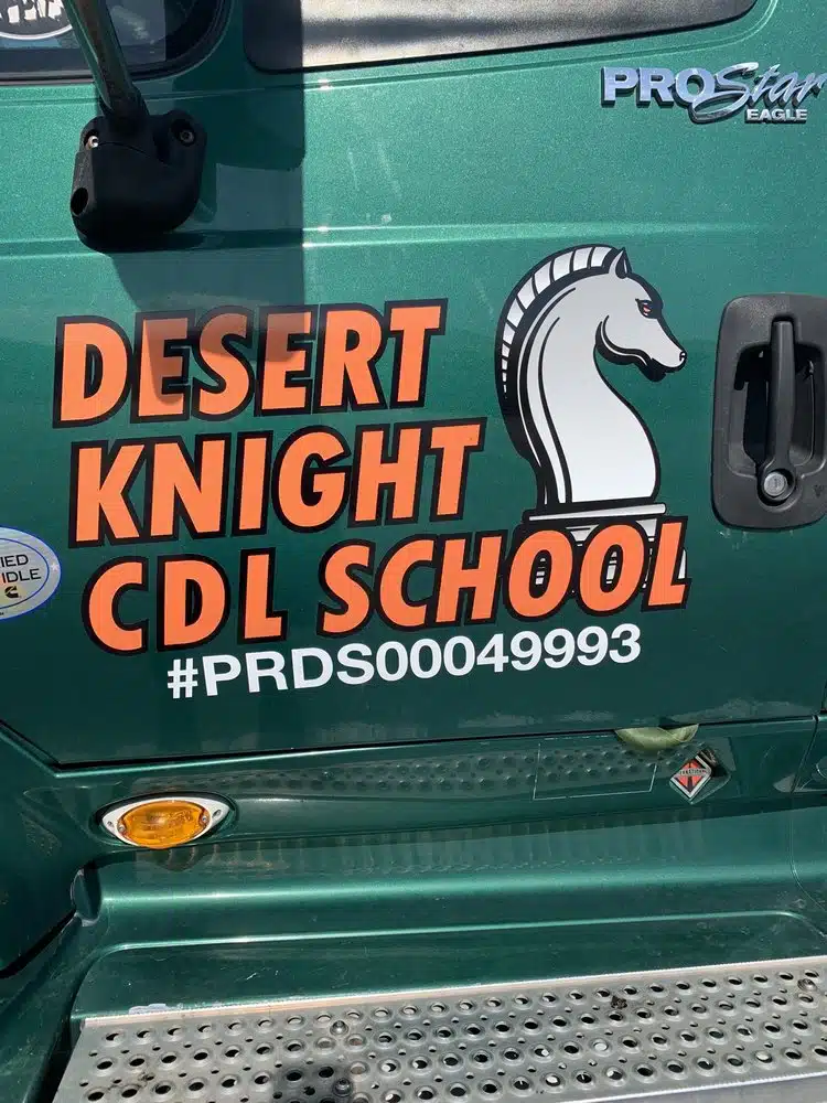 Green Desert Knight Truck