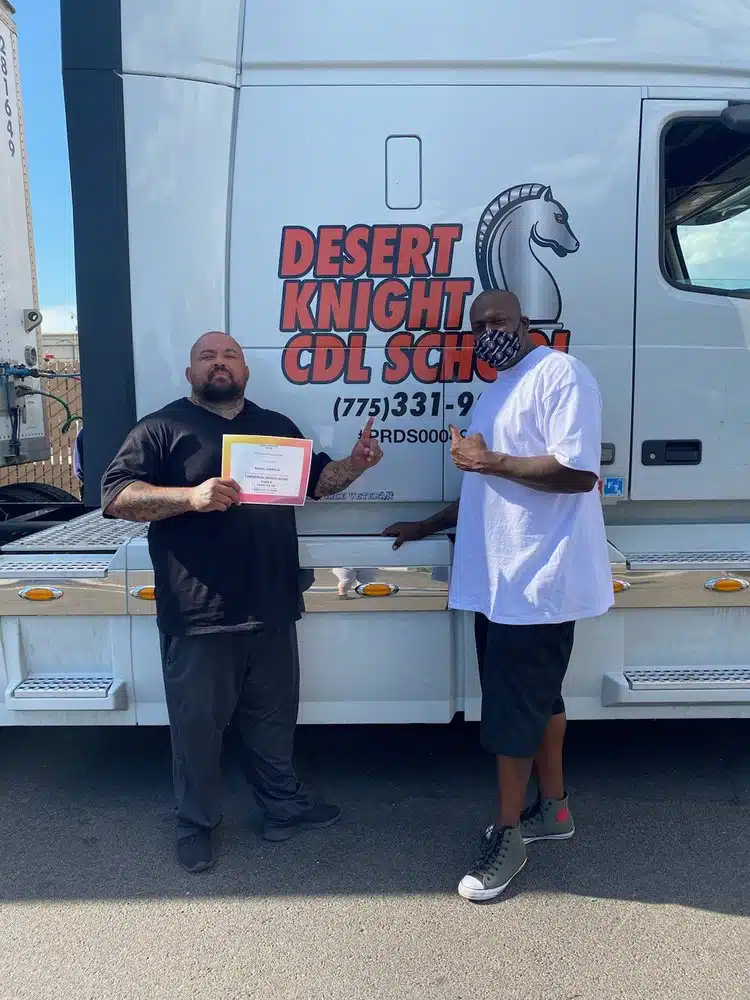 CDL School graduate